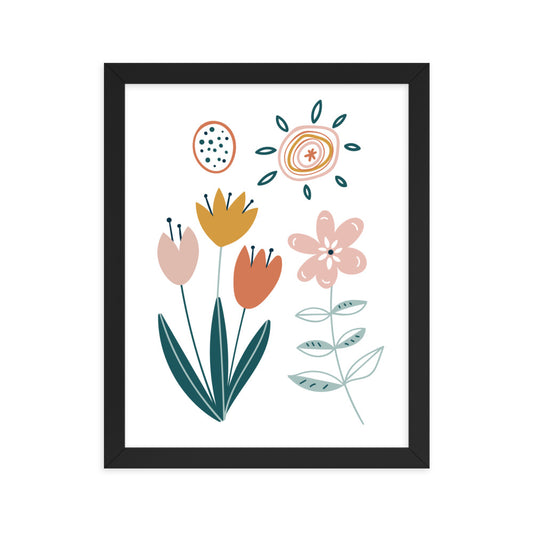 Framed Poster - Flower 03