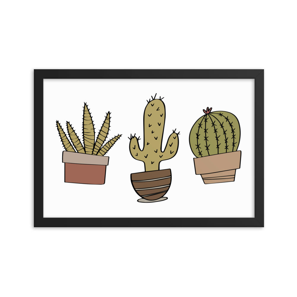 Framed Poster - Cactus